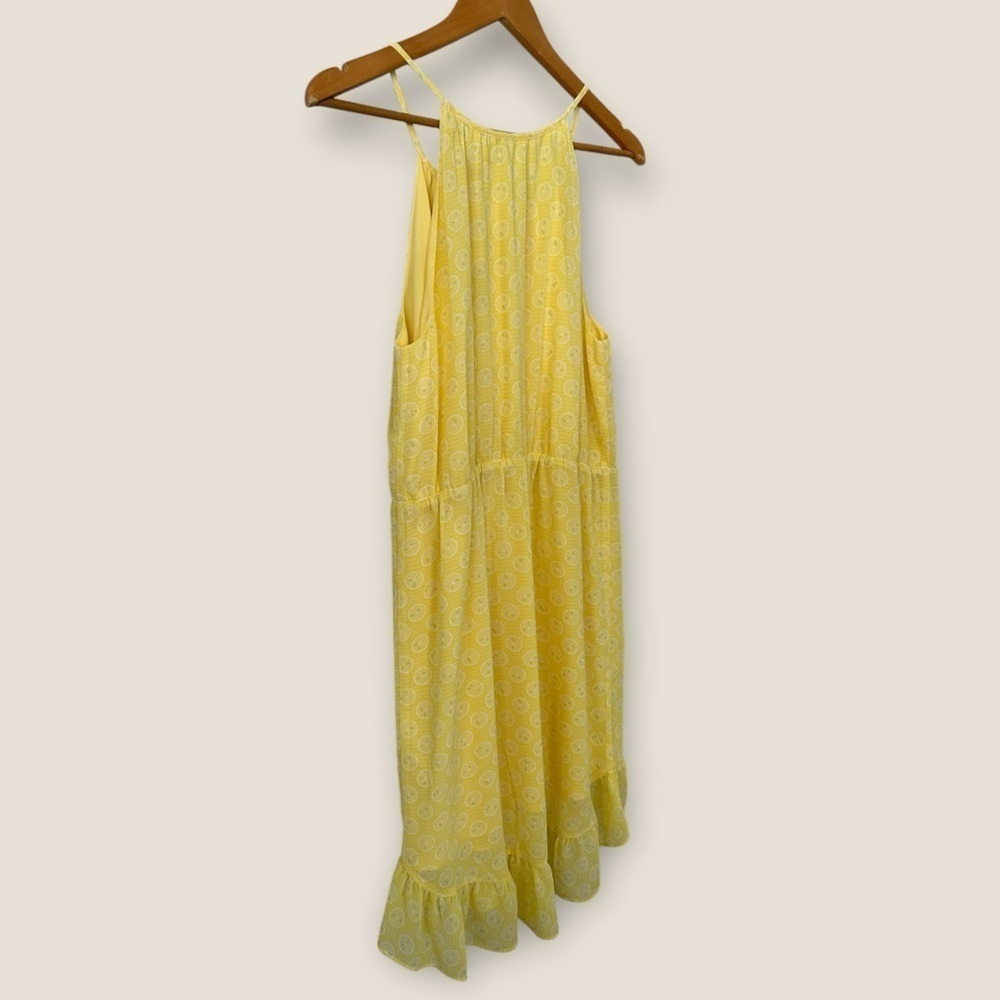 Reitmans Yellow Lemon Summer Ruffle Dress NWT - Picture 8 of 11